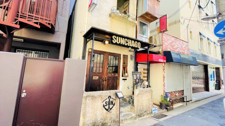 SUNCHAGO BURGERS(サンチャゴ バーガーズ)の店頭