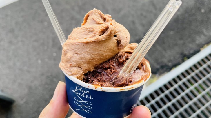 THE Chain Locker Coffee & Gelato Standのジェラートその2