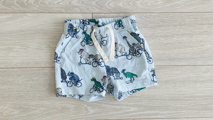 GAPのオーガニック ミックス&マッチ ウエストゴムショートパンツ (ベビー)